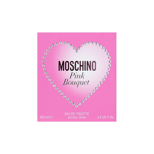 Moschino Pink Bouquet Eau De Toilette 100ml - Imperfect Box