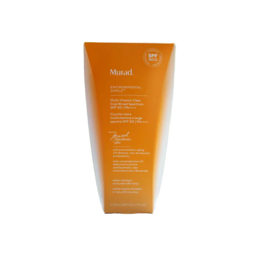 Murad Multi-Vitamin Clear Coat Broad Spectrum SPF 50 PA++++ 50ml - Imperfect Box