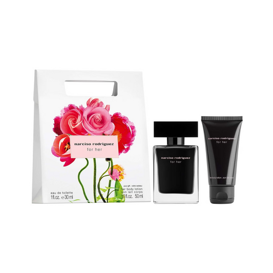Narciso Rodriguez For Her Eau de Toilette Gift Set 30ml - Imperfect Box