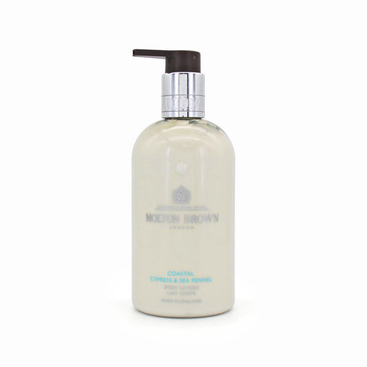 Molton Brown Costal Cypress & Sea Fennel Hand Lotion 300ml - Imperfect Container