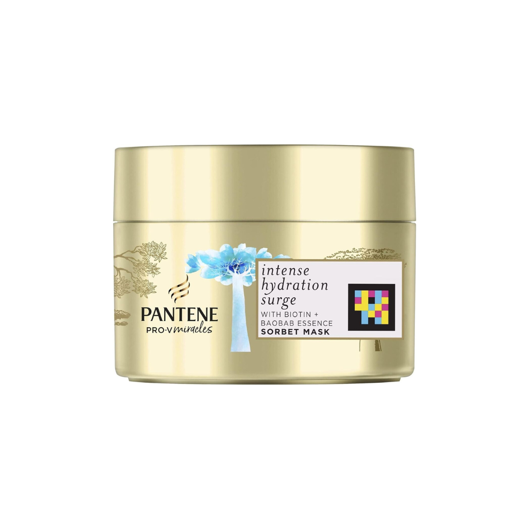 Pantene Intense Hydration Surge Sorbet Hair Mask 160ml - Imperfect Container