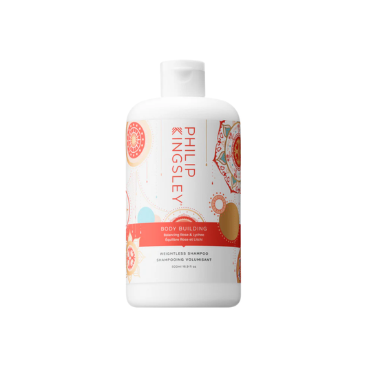 Philip Kingsley Rose & Lychee Body Building Weightless Shampoo 500ml - Imperfect Container