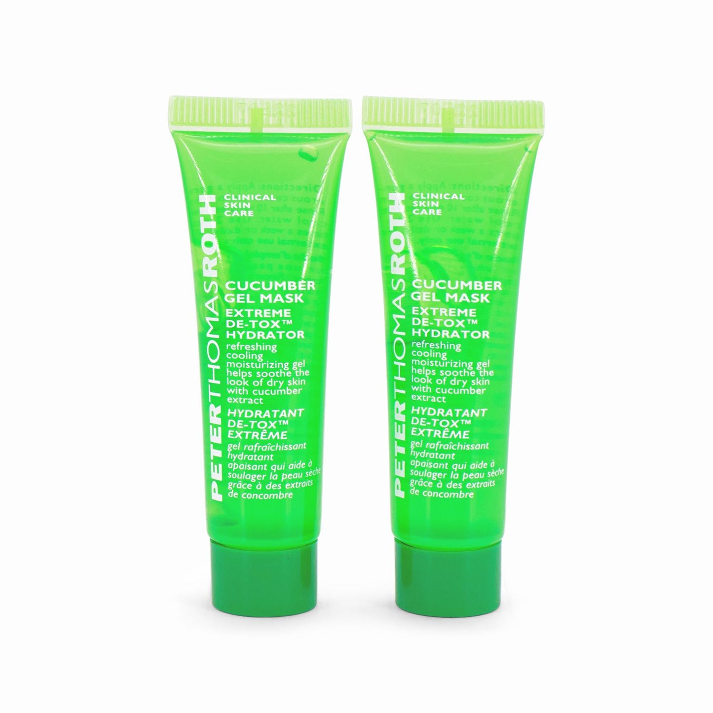 2 x Peter Thomas Roth Cucumber Gel Mask 14ml - Imperfect Container