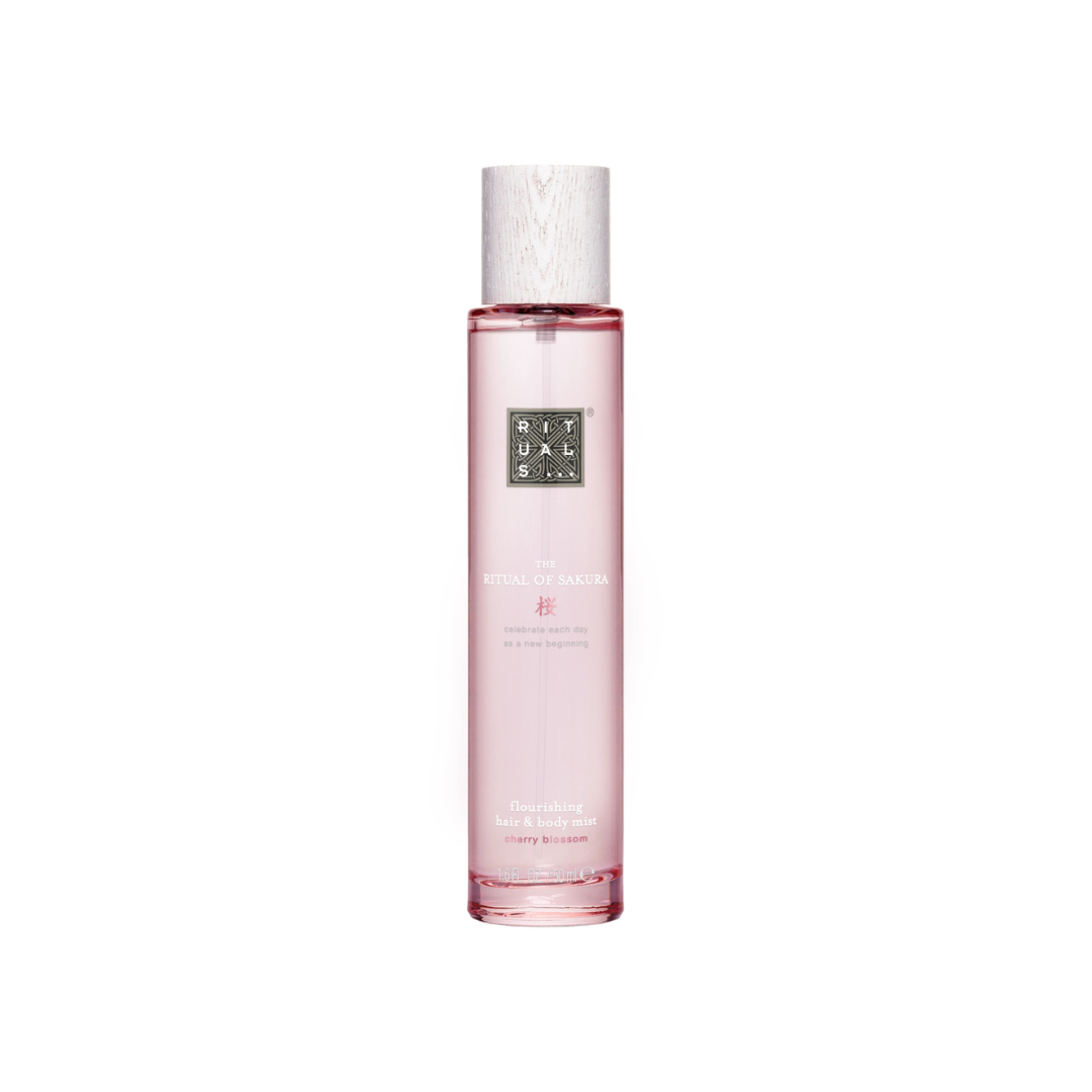 Rituals The Ritual of Sakura Cherry Blossom Hair & Body Mist 50ml - Small Amount Missing