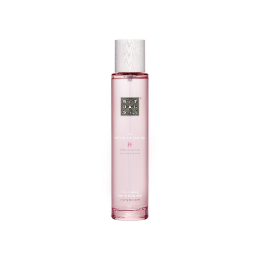 Rituals The Ritual of Sakura Cherry Blossom Hair & Body Mist 50ml - Small Amount Missing