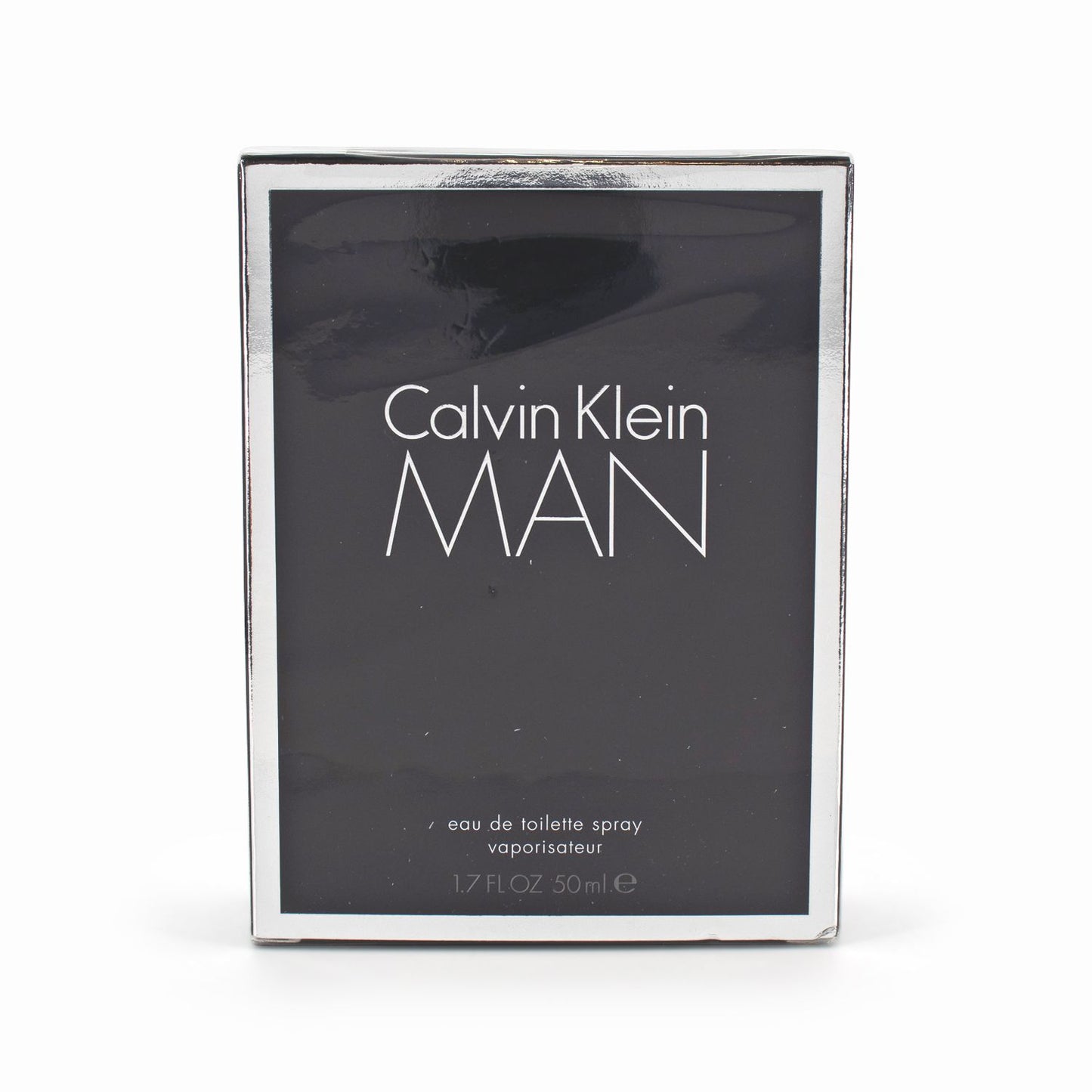 Calvin Klein Man Eau de Toilette Spray 50ml - Imperfect Box