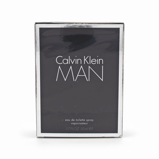 Calvin Klein Man Eau de Toilette Spray 50ml - Imperfect Box