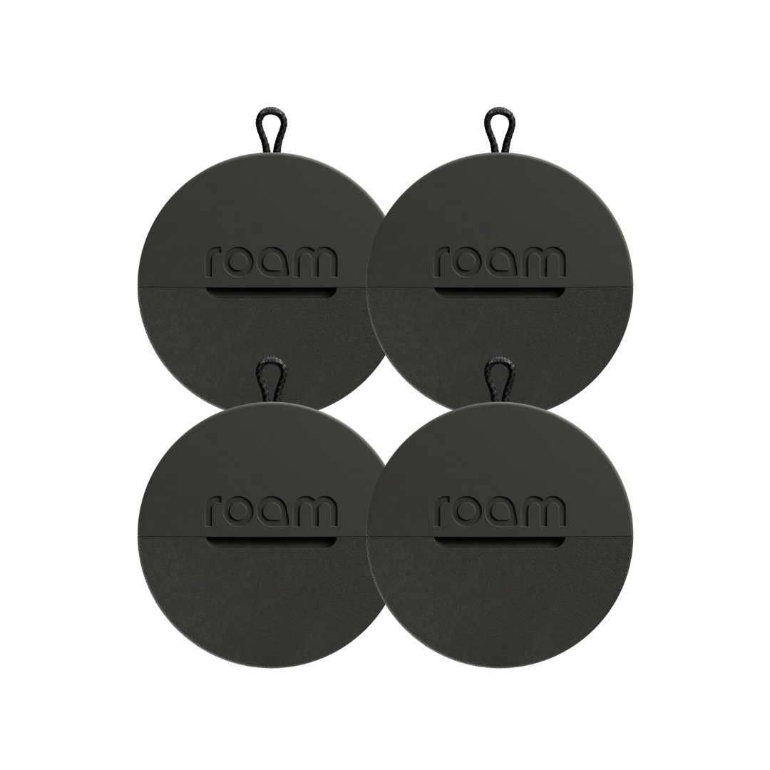 Roam Smart Tracker Black (4 Pack) - New