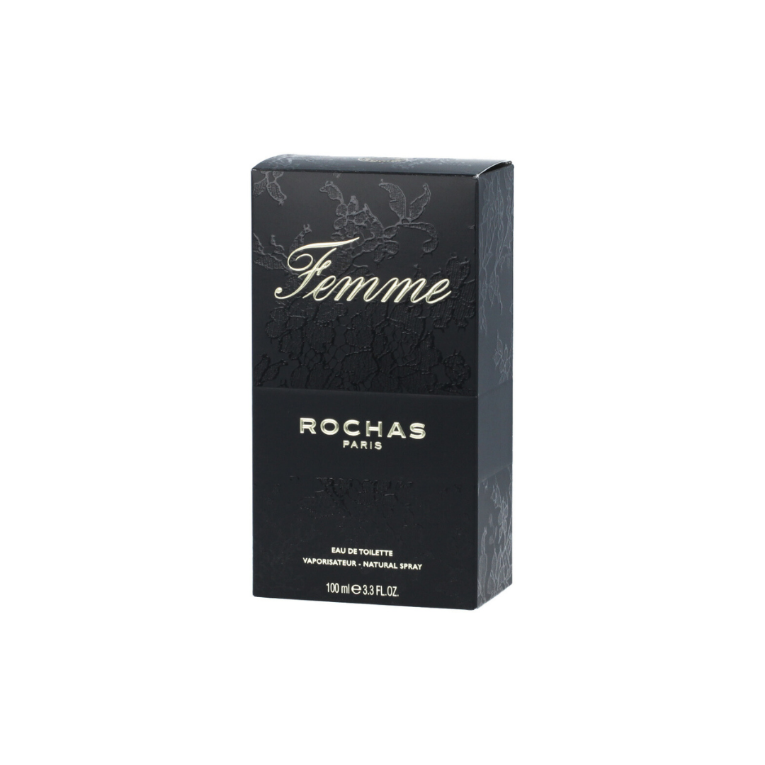 Rochas Paris Femme Eau De Toilette Spray 100ml - Imperfect Box
