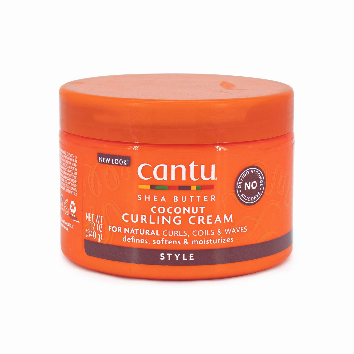 Cantu Shea Butter Coconut Curling Cream 340g - Imperfect Container