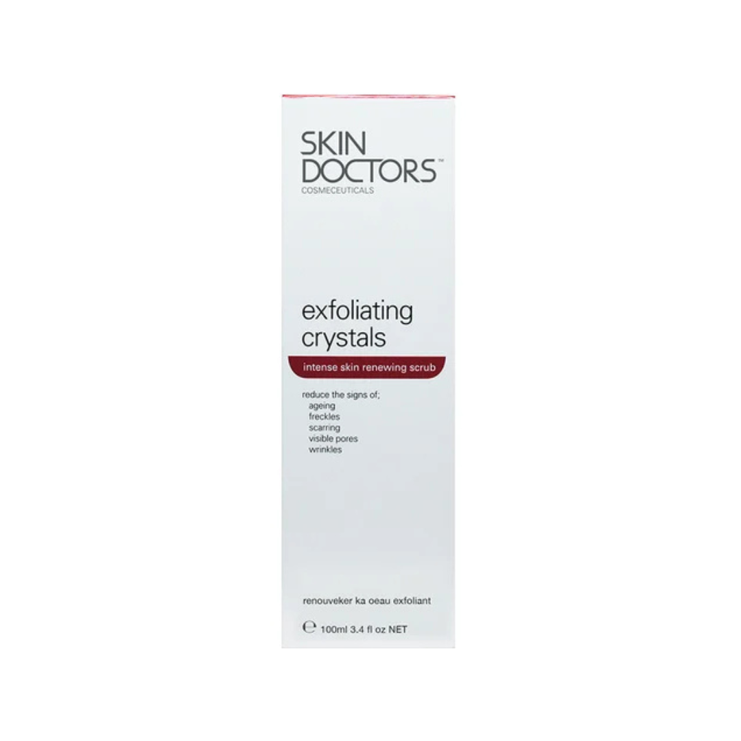 Skin Doctors Face Exfoliating Crystals 100ml - Imperfect Box