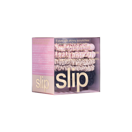 Slip Pure Silk Skinny Scrunchies x 6 - Imperfect Box