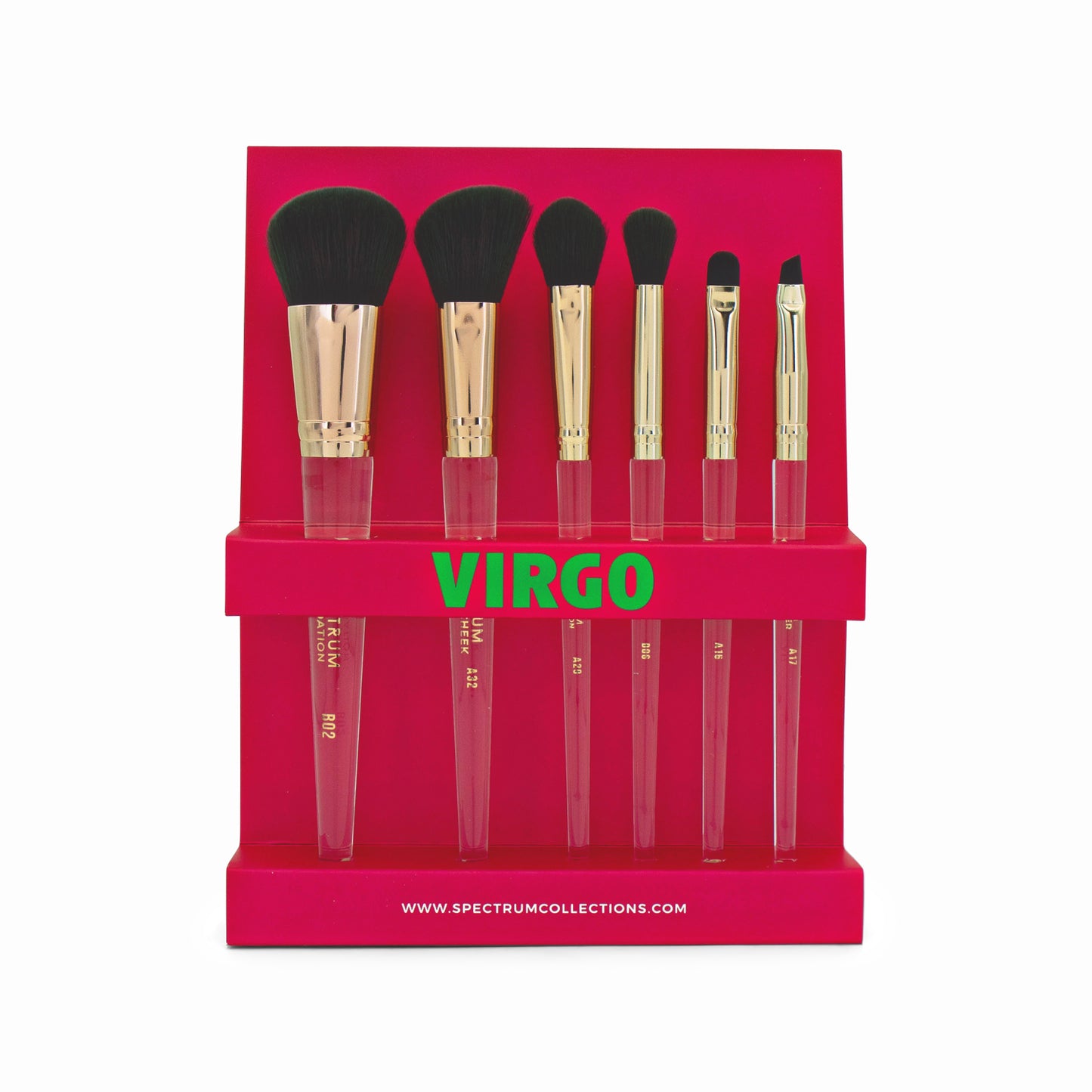 Spectrum Virgo 6-Piece Makeup Brush Set - Imperfect Box