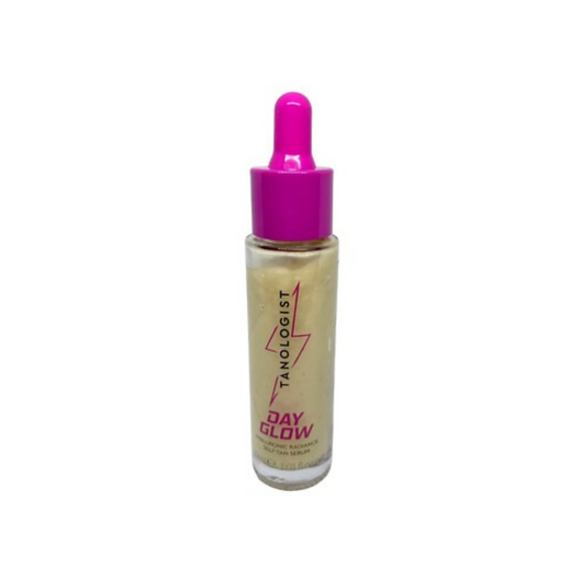 Tanologist Day Glow Hyaluronic Self Tan Serum 30ml - Imperfect Container