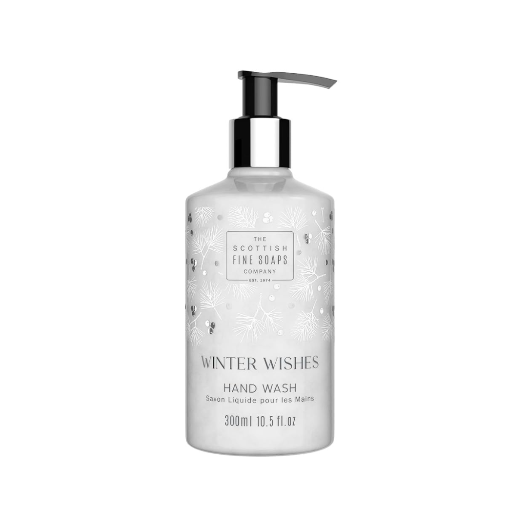 The Scottish Fine Soaps Company Winter Wishes Hand Wash 300ml - Imperfect Container