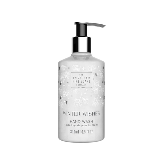 The Scottish Fine Soaps Company Winter Wishes Hand Wash 300ml - Imperfect Container
