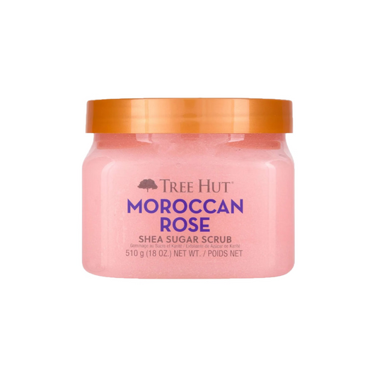 Tree Hut Moroccan Rose Shea Sugar Scrub 510g - Imperfect Container