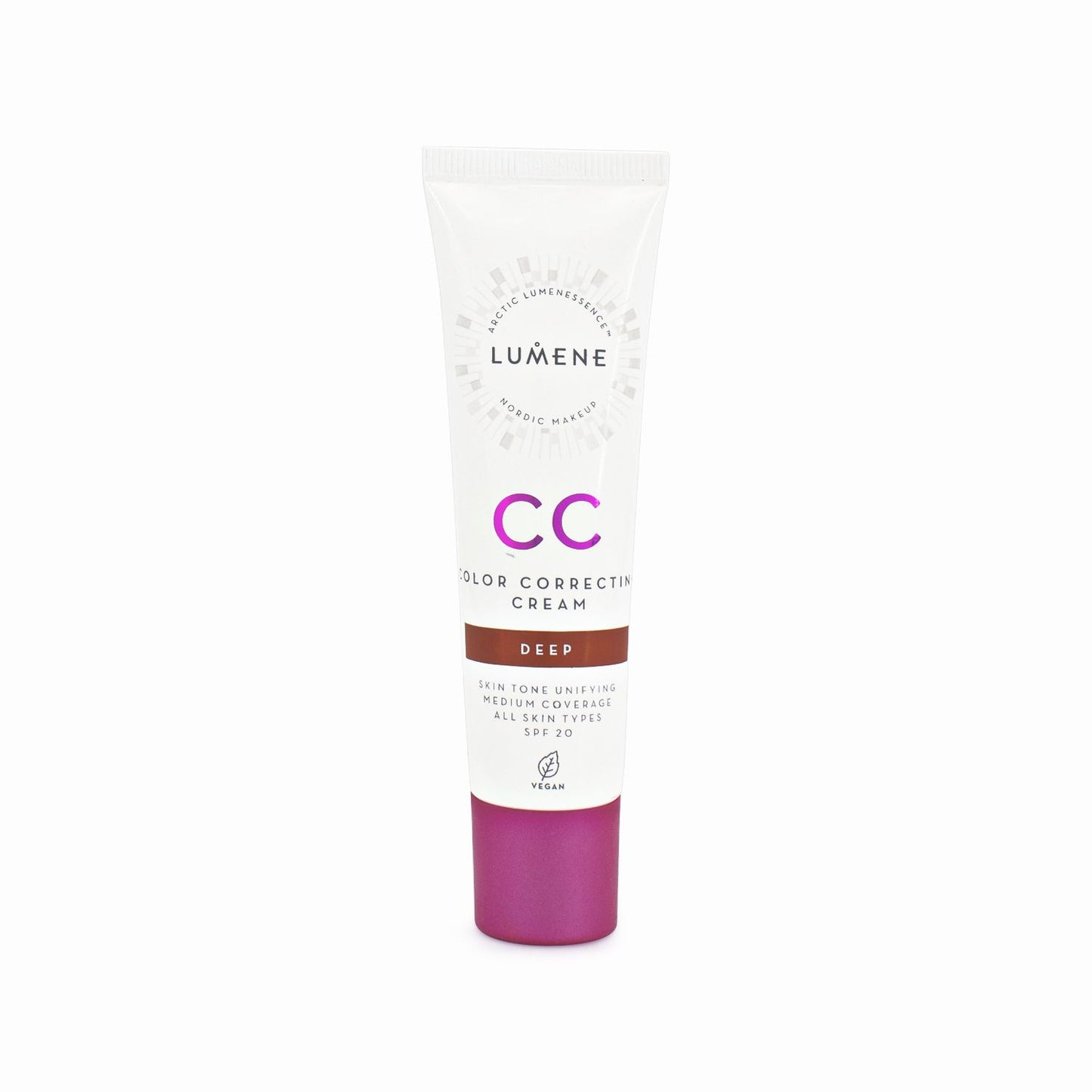 Lumene CC Colour Correcting Cream SPF20 30ml Deep - Imperfect Container