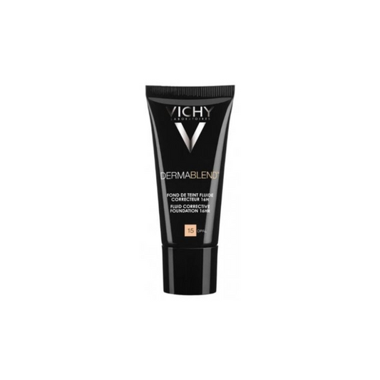 Vichy Dermablend Fluid Corrective Foundation OPAL 15 30ml - Imperfect Box