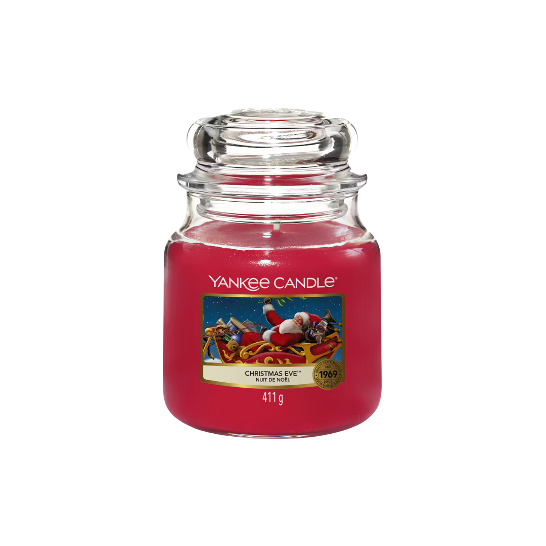 Yankee Candle Christmas Eve Medium Jar 411g - New