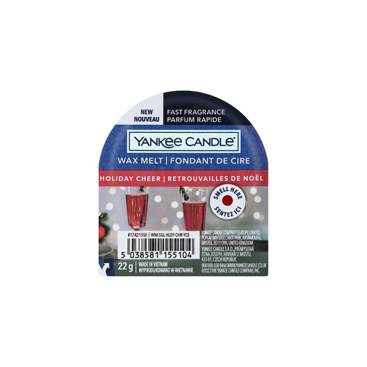 Yankee Candle Holiday Cheer Wax Melt 22g - Imperfect Container