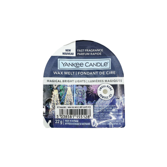 Yankee Candle Magical Bright Lights Wax Melt 22g - Imperfect Container