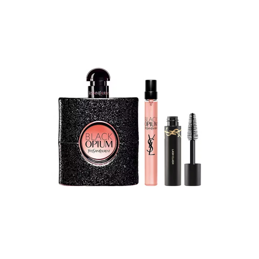 Yves Saint Laurent Black Opium Eau de Parfum Spray Gift Set 90ml - Small Amount Missing