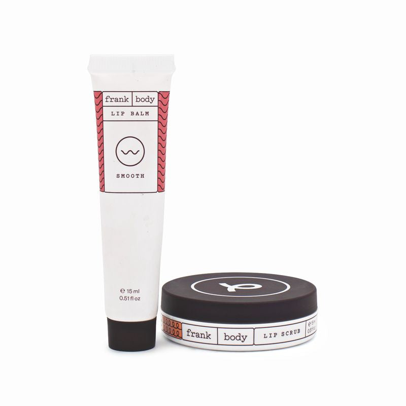 Frank Body Lip Scrub & Lip Balm Duo 2 x 15ml - Missing Box