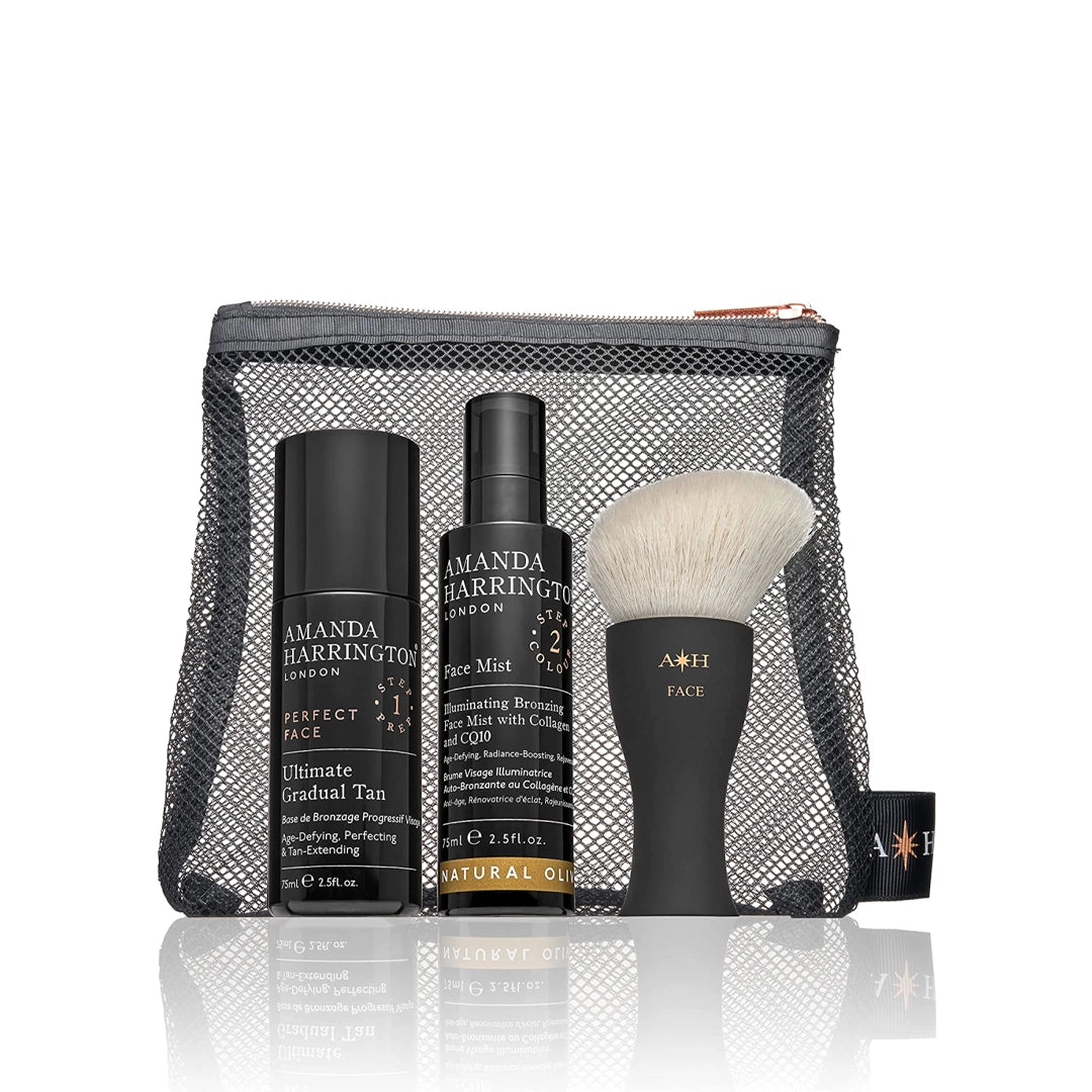 Amanda Harrington 3 Step Tanning Method for Face Natural Olive 75ml - Imperfect Box