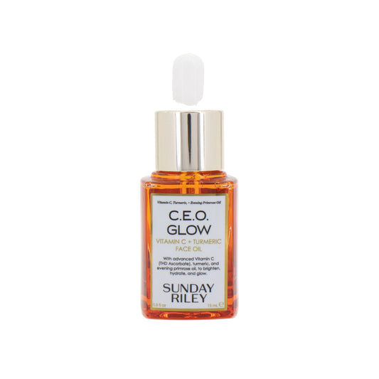 Sunday Riley C.E.O Glow Vitamin C + Tumeric Face Oil 15ml - Imperfect Box