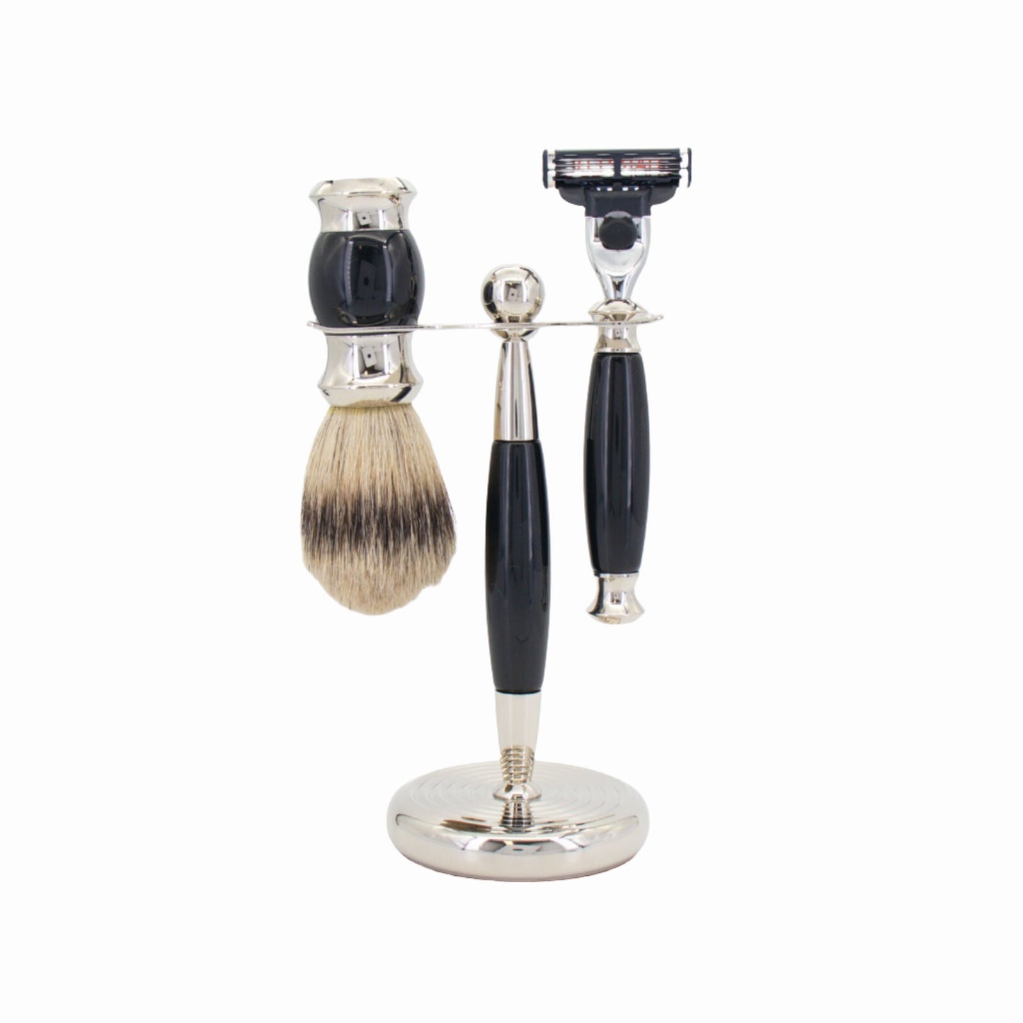 Gentlemen's Tonic Mayfair Shaving Set Black - Imperfect Box - This is Beauty UK