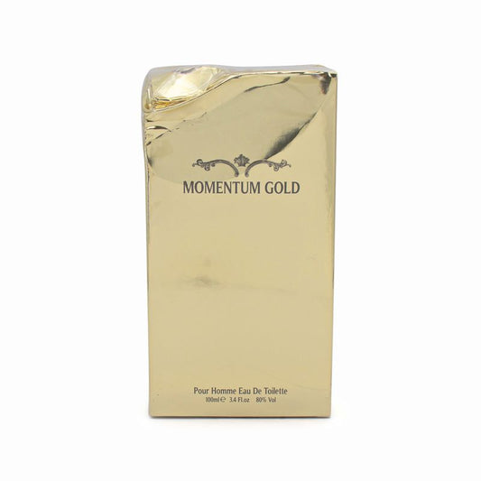 Laurelle Momentum Gold Eau de Toilette Spray 100ml - Imperfect Box