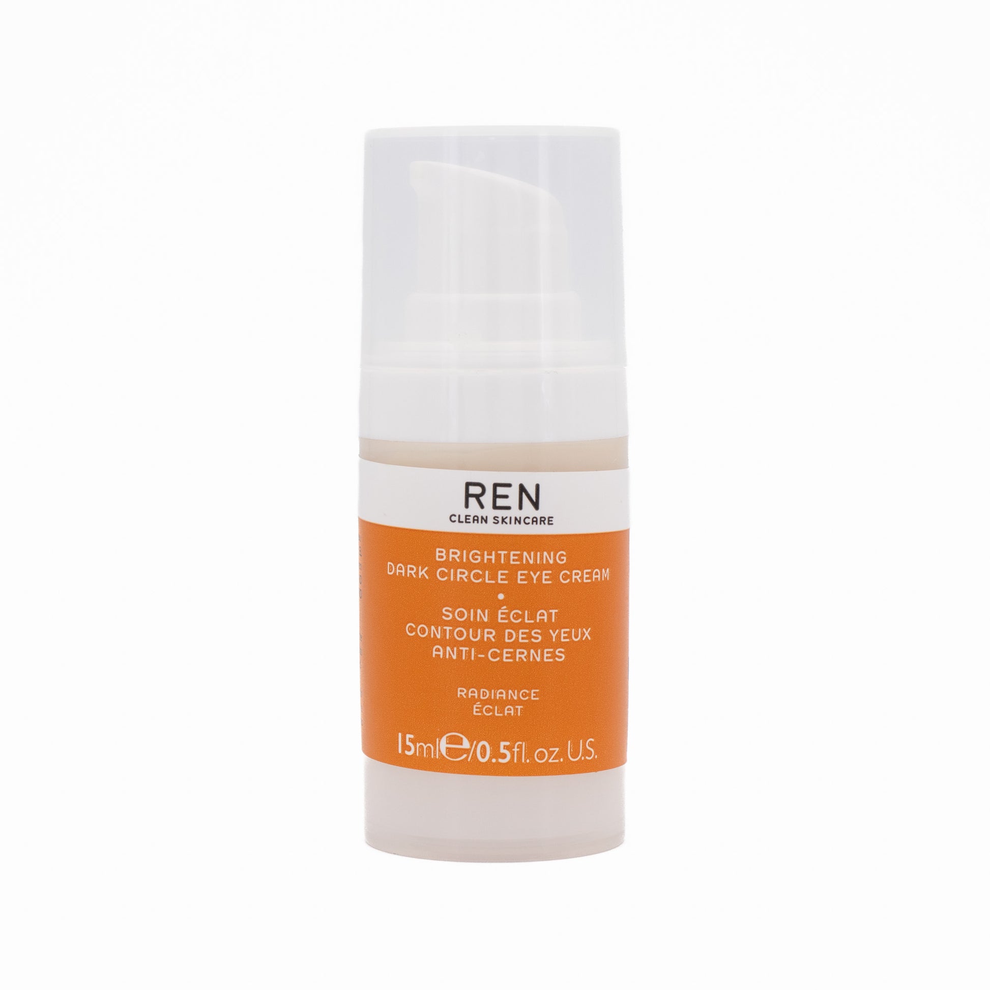 REN Radiance Brightening Dark Circle Eye Cream 15ml - Imperfect Box - This is Beauty UK