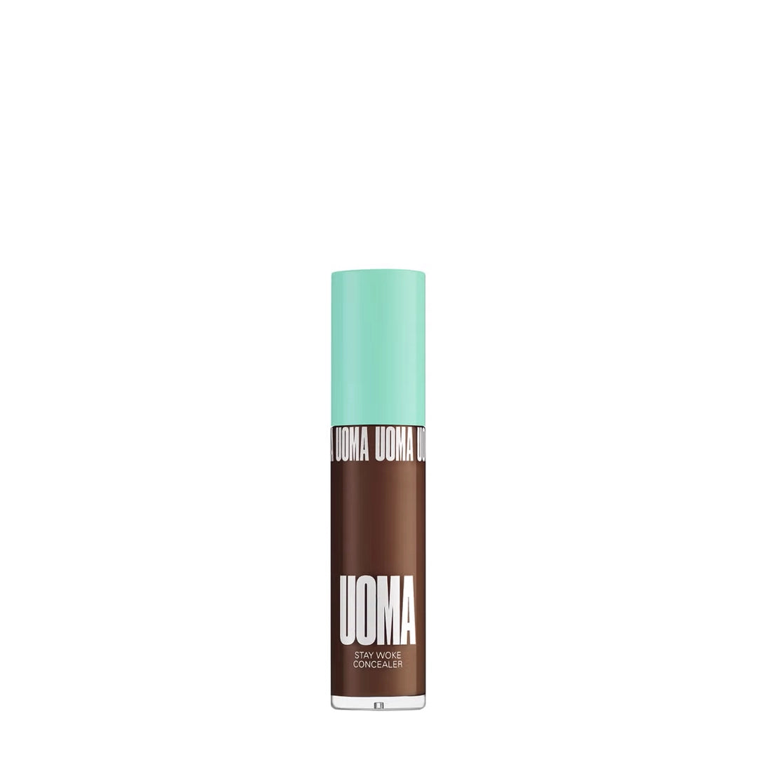 UOMA Beauty Stay Woke Luminous Brightening Concealer Black Pearl T2 5ml - Imperfect Box