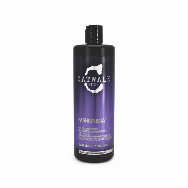 Tigi Catwalk Violet Fashionista Conditioner 750ml - Imperfect Container