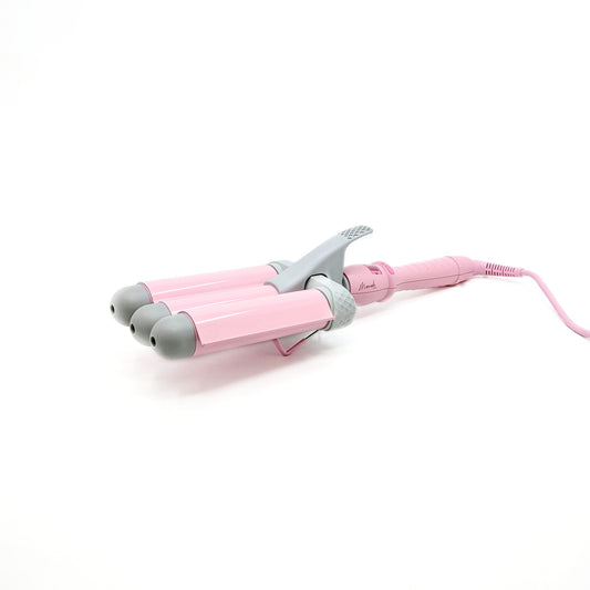 Mermade Hair 32mm Pro Waver Pink No Glove - Ex Display Imperfect Box - This is Beauty UK