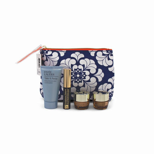 Estee Lauder Spring Time 4 Piece Set With Blue Bag - Imperfect Container