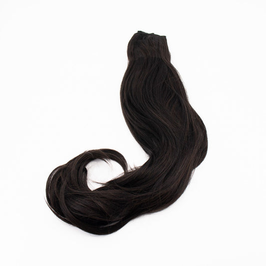 Easilocks x Megan Mckenna Bouncy Blow Dark Chocolate Hair Piece - Imperfect Box
