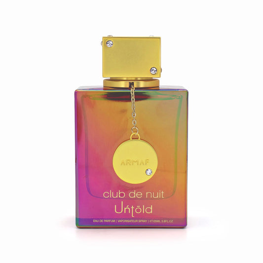Armaf Club De Nuit Untold Eau de Parfum Spray 105ml - Imperfect Container