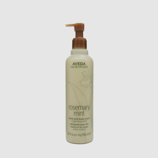 Aveda Rosemary Mint Hand and Body Wash 250ml - Imperfect Container - This is Beauty UK