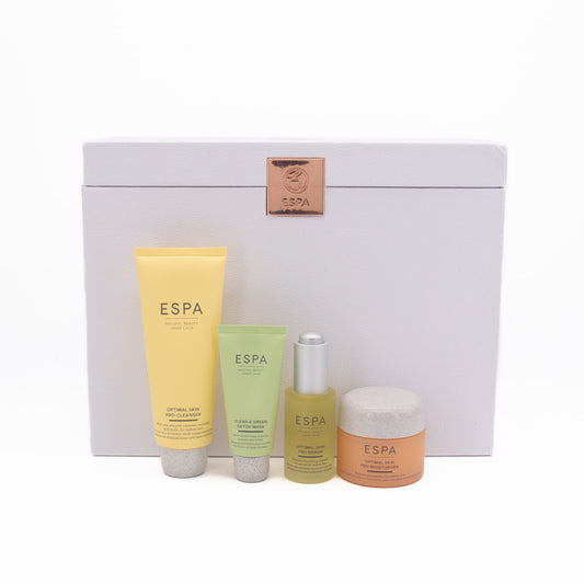 Espa Golden Glow Collection 4 Piece Skincare Set - Imperfect Box
