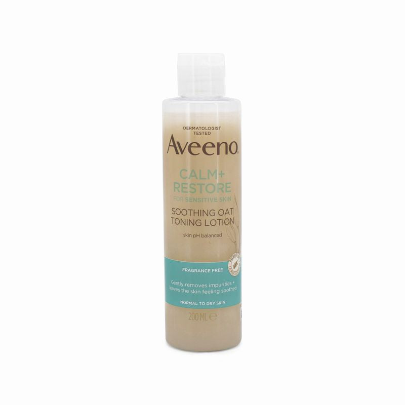 Aveeno Calm and Restore Soothing Oat Toner 200ml - Imperfect Container