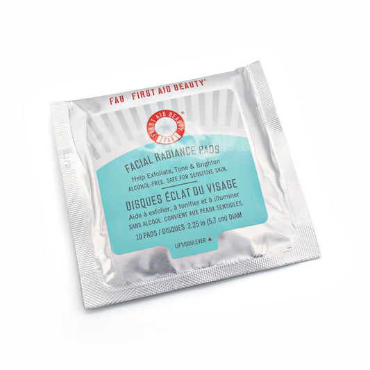 FIRST AID BEAUTY Facial Radiance Pads Packet 10 Pads - New