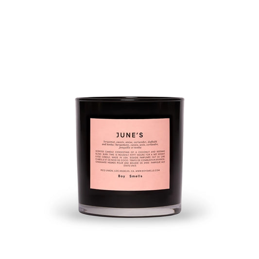 Boy Smells June's Candle 240g - Imperfect Box