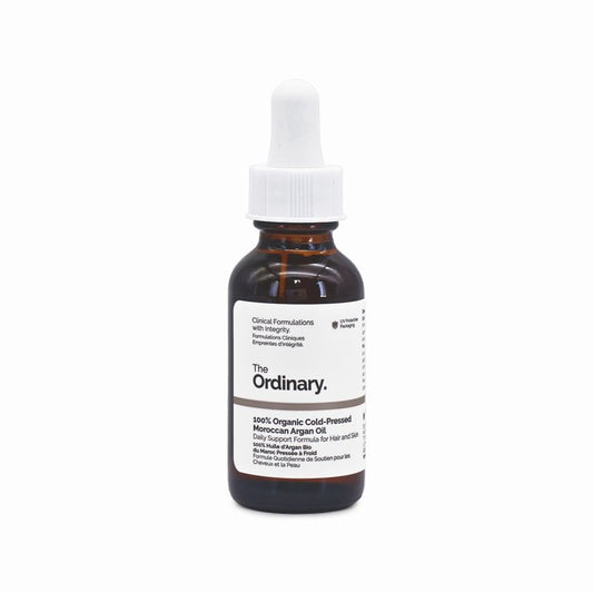 The Ordinary 100% Organic Cold-Pressed Moroccan Argan Oil 30ml - Imperfect Box
