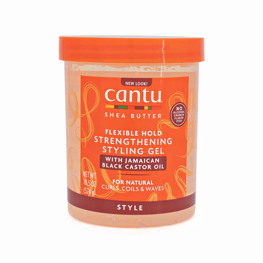 Cantu Shea Butter Flexible Hold Styling Gel 524g - Imperfect Container