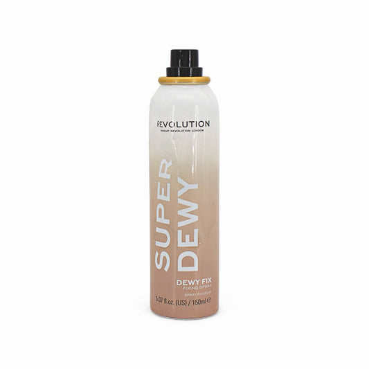 Revolution Super Dewy Fixing Spray 150ml - Imperfect Container & Missing Lid