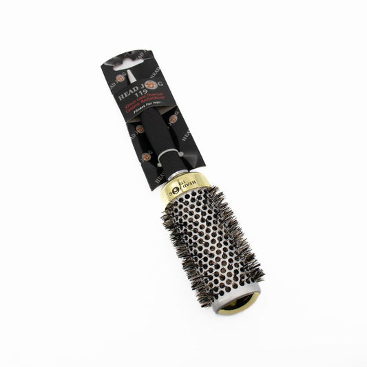 HEAD JOG 119 Gold Thermal Radial 43mm Brush - Imperfect Container