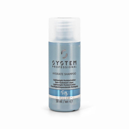 System Professional Hydrate H1 Shampoo Mini 50ml - Imperfect Container