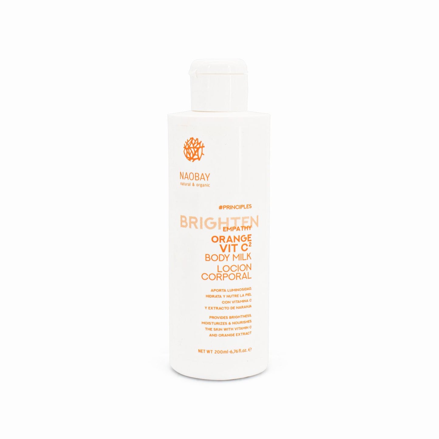 NAOBAY Vitamin C Body Milk Lotion 200ml - Imperfect Container